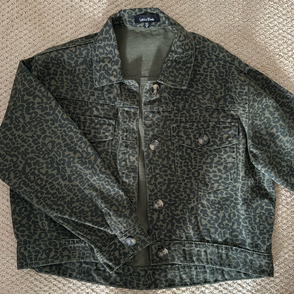 Green Cheetah Jacket
